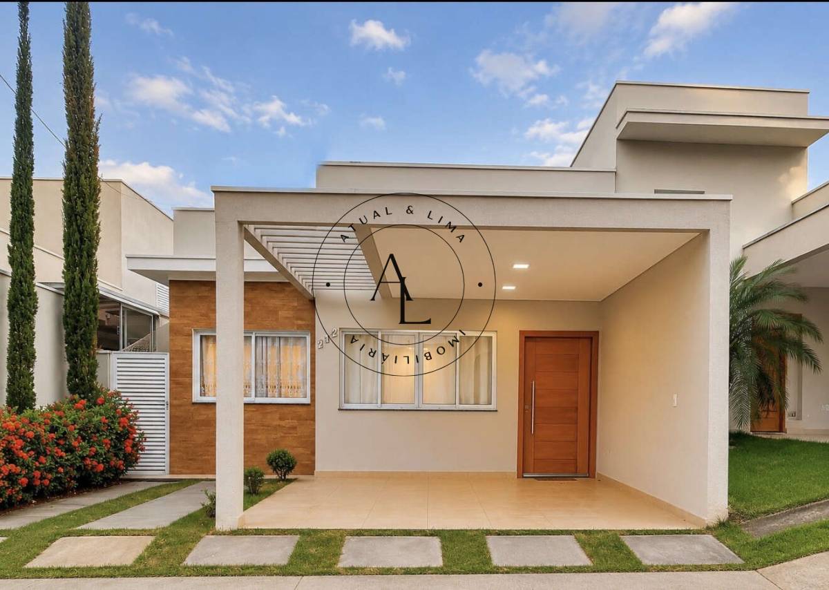 Casa de condomínio à venda em Indaiatuba, Jardim Park Real, com 3 quartos, 100m² - Atual & Lima Imoveis