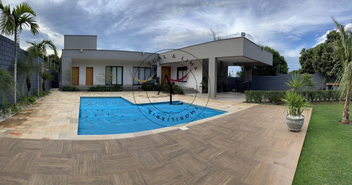 Chácara dos Sonhos: Rancho com Piscina, Suíte, Lavabo, Lavanderia e Área Gourmet em 1000 m² - Atual & Lima Imoveis